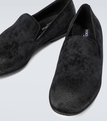 Loafers aus Samt | Dolce&Gabbana