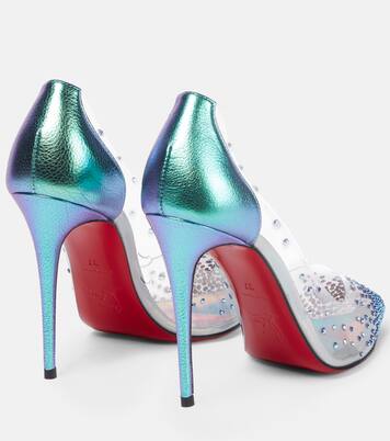Degrastrass 100 PVC and leather pumps | Christian Louboutin