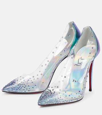 Degrastrass 100 PVC and leather pumps | Christian Louboutin