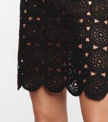 Robe Silke en crochet de coton mélangé | Rotate