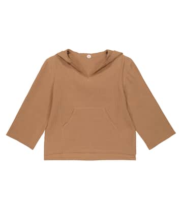 Nani cotton hoodie | The Row Kids