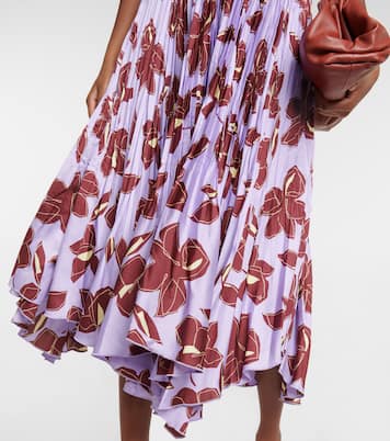 Robe midi Portia à fleurs | Simkhai