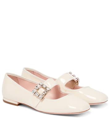 Très Vivier patent leather ballet flats | Roger Vivier