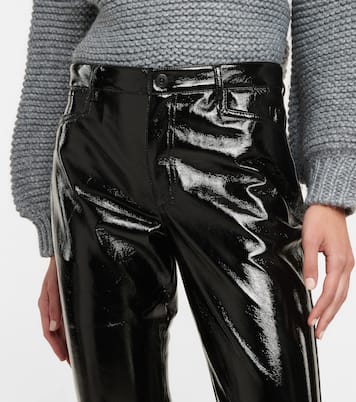 White Label High-Rise Straight Hose | Proenza Schouler