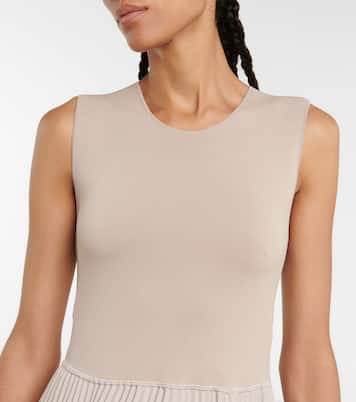 Dera pleated crêpe midi dress | Joseph