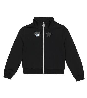 x Chiara Ferragni – Sweat-shirt zippé et brodé | Monnalisa