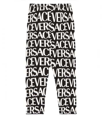 Baby printed jersey leggings | Versace Kids