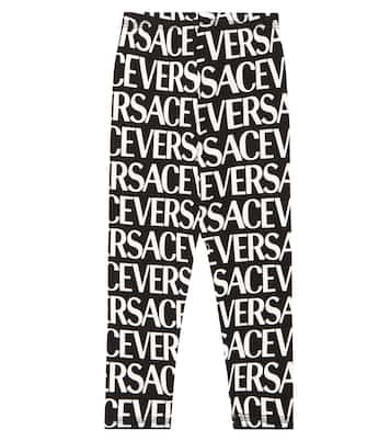 Baby printed jersey leggings | Versace Kids