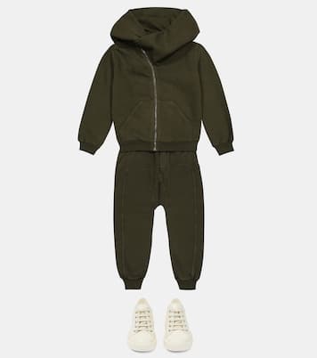 Cotton jersey sweatpants | Rick Owens Kids