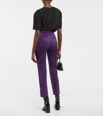 Hose Coleman aus Veloursleder | Joseph