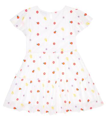 Embroidered jersey dress | Stella McCartney Kids