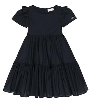 Capri cotton poplin dress | Monnalisa