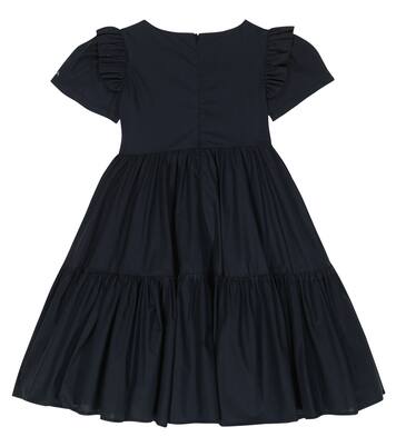 Capri cotton poplin dress | Monnalisa