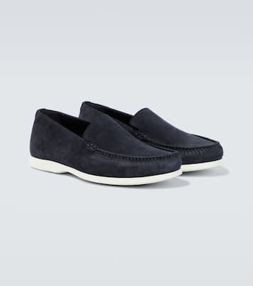 Mocassins Monaco en daim | Manolo Blahnik