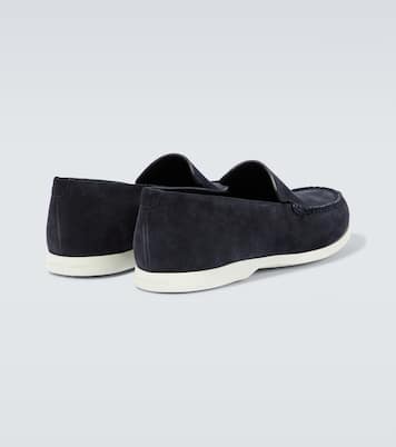 Mocassins Monaco en daim | Manolo Blahnik