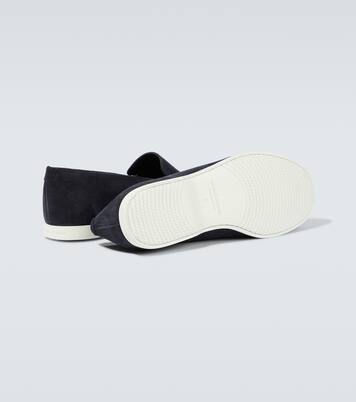Mocassins Monaco en daim | Manolo Blahnik