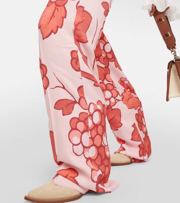 Bedruckte High-Rise-Hose | Etro