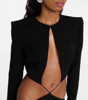 Maxikleid aus Crêpe | Mônot