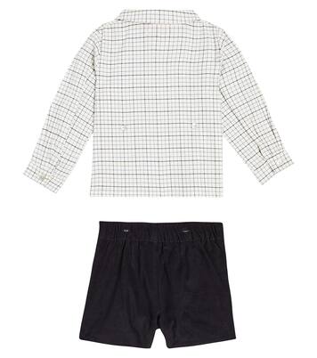 Bébé – Ensemble chemise et short Arlo en coton | La Coqueta