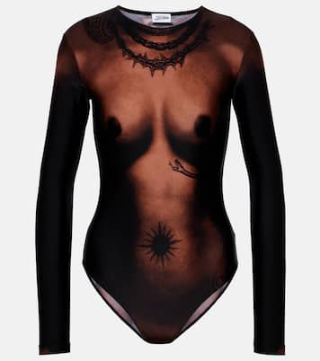 Tattoo Collection Body aus Jersey | Jean Paul Gaultier