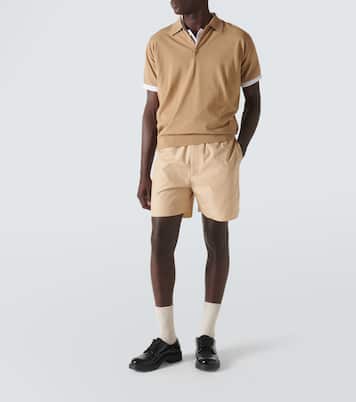 Cotton polo shirt | Auralee