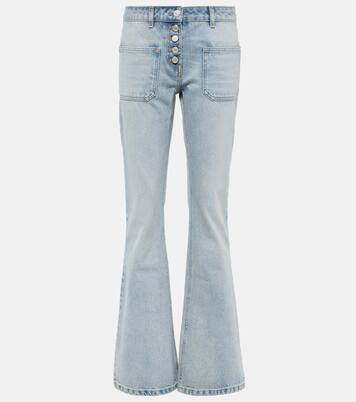 Low-rise bootcut jeans | Courrèges