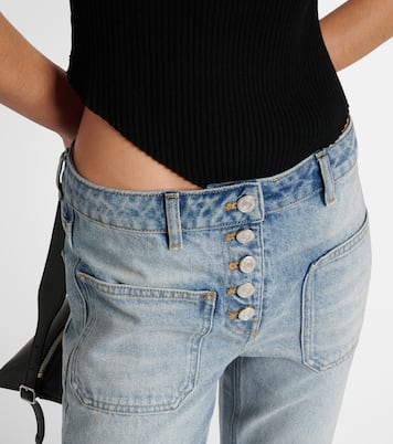 Low-rise bootcut jeans | Courrèges