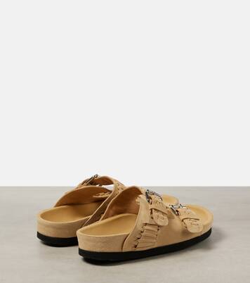 Sandalen Lennyo aus Veloursleder | Isabel Marant
