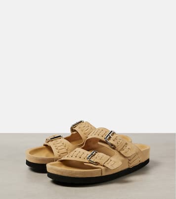 Sandalen Lennyo aus Veloursleder | Isabel Marant