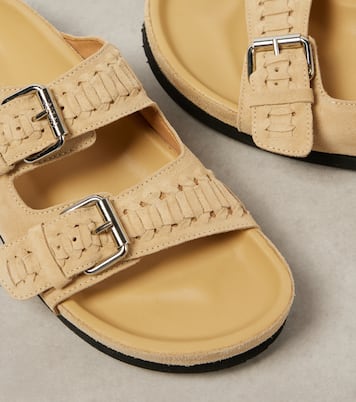 Sandalen Lennyo aus Veloursleder | Isabel Marant