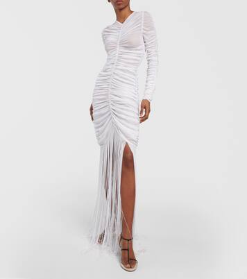 Robe longue Guisa en soie mélangée | Khaite