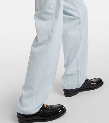 Low-Rise Straight Jeans | Miu Miu