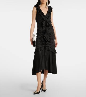 Abito midi in misto cotone  | Carolina Herrera