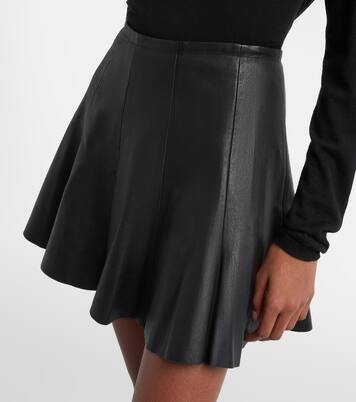 Minifalda Mila de piel | Stouls