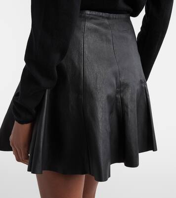 Minifalda Mila de piel | Stouls