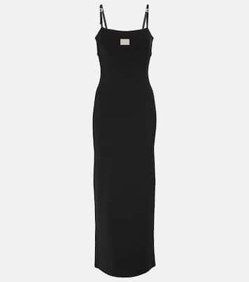 Maxikleid Kylie mit Leder | Acne Studios