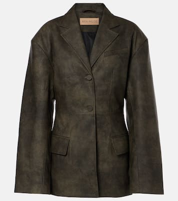 Jacke Kaya aus Lederimitat | Aya Muse