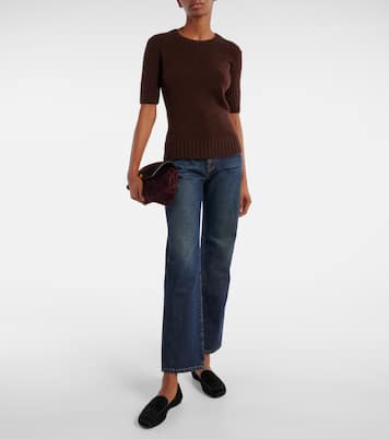 Mocasines Monroe de pelo de becerro | Khaite