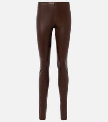 Leggings Carolyn aus Leder | Stouls