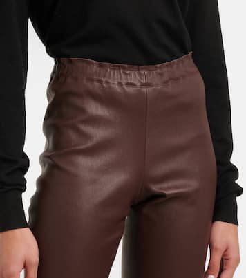 Leggings Carolyn aus Leder | Stouls