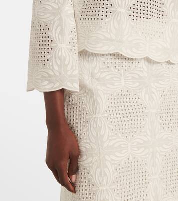 Lace blouse | Giambattista Valli