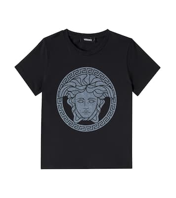 Camiseta Medusa en jersey de algodón | Versace Kids