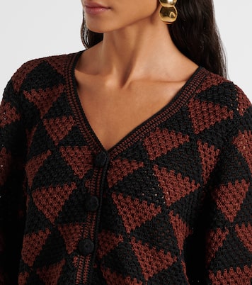 Cardigan Malia aus Häkelstrick | Anna Kosturova