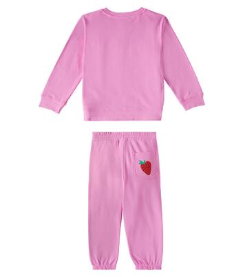 Cotton fleece tracksuit | Stella McCartney Kids