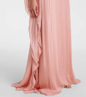 缀饰真丝罩衫裙 | Marmar Halim