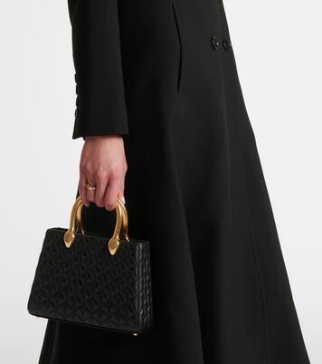 Serpentine Duo leather tote bag | Bvlgari