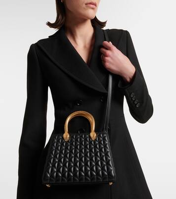 Serpentine Duo leather tote bag | Bvlgari