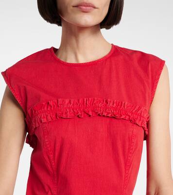 Robe en coton mélangé  | Ganni