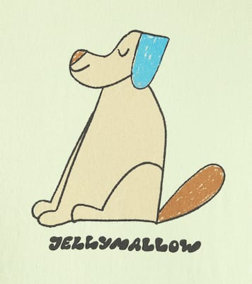 Printed cotton jersey T-shirt | Jellymallow