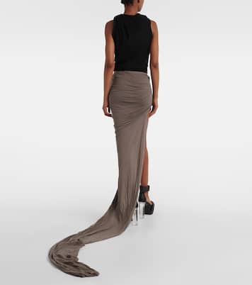 Lilies Maxirock Edfu aus Baumwolle | Rick Owens